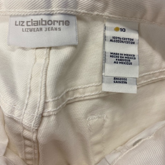 Vintage Lizwear Off White High Waisted Jeans - Picture 9 of 11